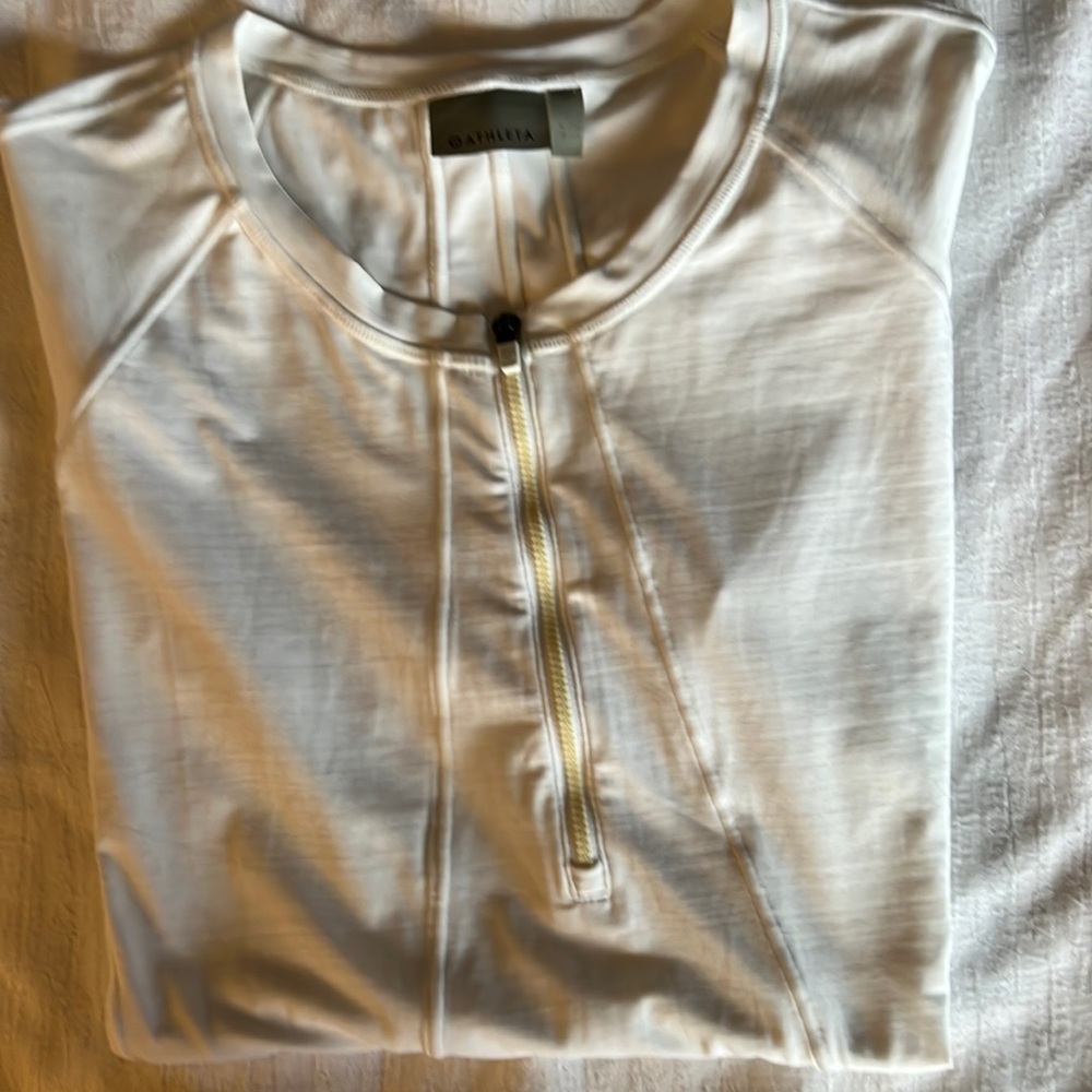 Athleta Swim Cover-up tank, Size large, white
